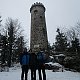 Michal Kříž na vrcholu Sternstein (9.4.2022 11:24)