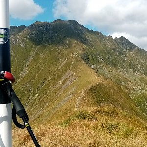 Jiřina na vrcholu Paru de Fier (8.8.2024 11:37)