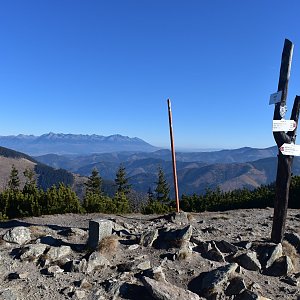 Rastislav Biarinec na vrcholu Lajštroch (31.10.2021 10:30)