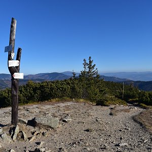 Rastislav Biarinec na vrcholu Lajštroch (31.10.2021 14:35)