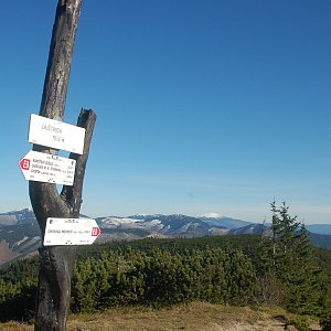 Rastislav Biarinec na vrcholu Lajštroch (26.10.2014 15:39)