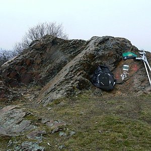 Mountainer na vrcholu Medlánecký kopec (29.2.2008 12:56)