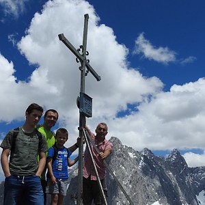 Divočák na vrcholu Rettenstein (13.6.2020 13:00)