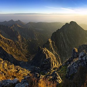 marko na vrcholu Lomnický štít (29.8.2015 22:32)