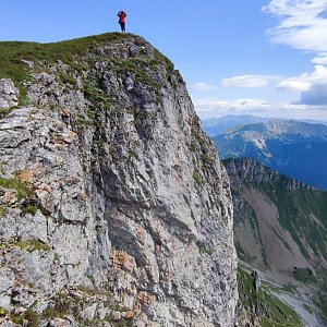 Mišule Kudlačka na vrcholu Eisenerzer Reichenstein (10.8.2024 10:13)