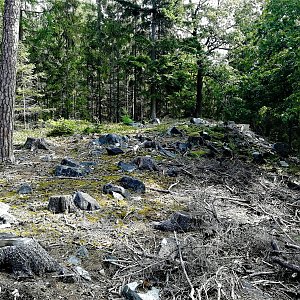 Vladimír Grančay na vrcholu Malá Ohrádka (14.9.2019 10:58)