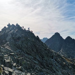 Šárka na vrcholu Rysy (25.8.2024 9:06)