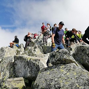 Krakonoš na vrcholu Rysy (11.9.2020 11:34)