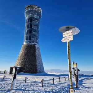 Jar Faldy na vrcholu Králický Sněžník (16.1.2025 14:41)