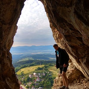 Jiří Králík na vrcholu Vršatec (17.6.2018 7:02)