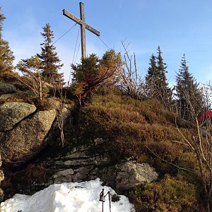 Martin Matějka na vrcholu Zwieselberg (30.1.2016 11:28)