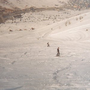 Martin Horáček na vrcholu Cima Bleis SE (2003)