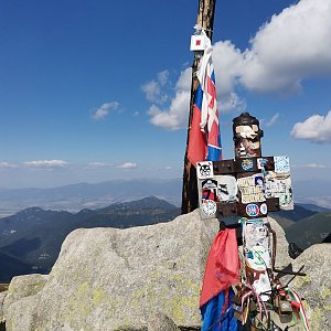 Šárka na vrcholu Chopok (5.9.2024 14:38)