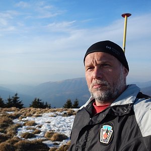 Rastislav Biarinec na vrcholu Borišov (25.3.2017 16:52)