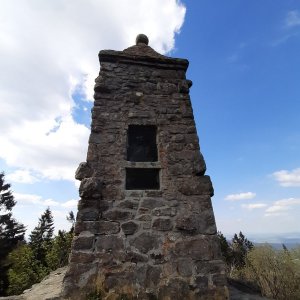 Marcela na vrcholu Großer Riedelstein (9.5.2024 15:48)