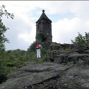 Vladimír Grančay na vrcholu Großer Riedelstein (25.6.2011 11:10)