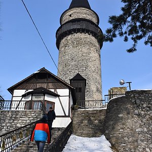 Radim na vrcholu Štramberská Trúba (4.3.2018)