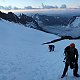 marko na vrcholu Finsteraarhorn (6.8.2013 22:39)