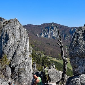 Radim na vrcholu Súľovský hrad (21.4.2019)