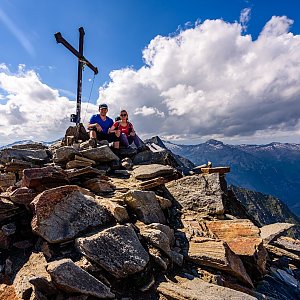 Ondřej Buček na vrcholu Schönbichler Horn (23.7.2020 16:24)