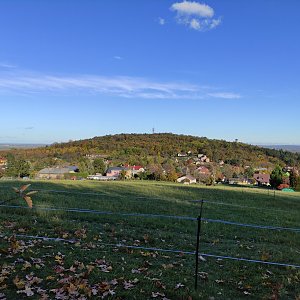 Vratislav Sejkora na vrcholu Kaňk (4.11.2023 14:07)