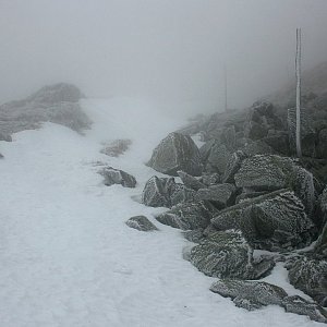 Bouřka na vrcholu Kotliská (29.10.2016 15:00)