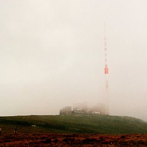 Bouřka na vrcholu Kráľova hoľa (26.7.2000 15:00)