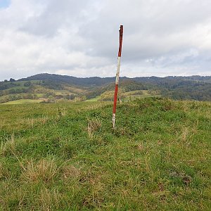 Petr Pepe Peloušek na vrcholu Mořkovský vrch (18.10.2020 14:09)