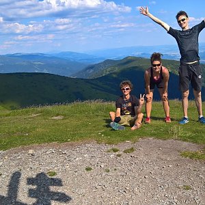 Radůza na vrcholu Latiborská hoľa (5.6.2018 11:59)