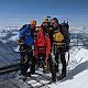 Radek Fuciman na vrcholu Aiguille du Goûter  (7.10.2019 14:44)