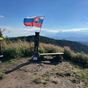 akam na vrcholu Veterný vrch (6.8.2024 17:12)