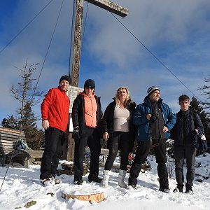 Divočák na vrcholu Stinglfelsen (30.12.2020 11:42)