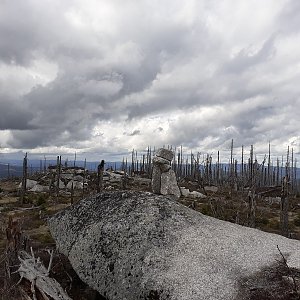 Ráďa Hojdís na vrcholu Nad Rakouskou loukou (17.5.2021 12:09)