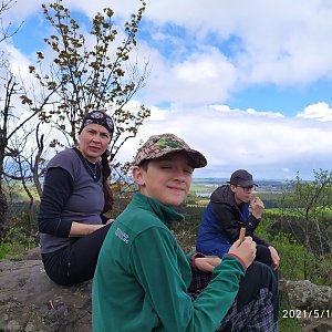 Holi na vrcholu Podhorní vrch (16.5.2021 14:19)