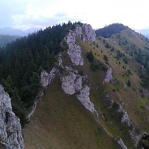 Jozef Farkaš na vrcholu Ostrá (12.9.2015)