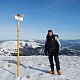 Rastislav Biarinec na vrcholu Ostredok (26.1.2017 12:25)