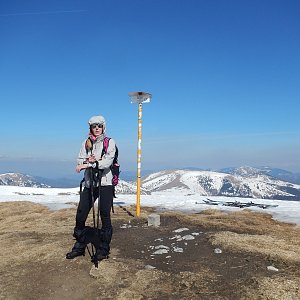 Rastislav Biarinec na vrcholu Ostredok (19.3.2020 12:39)