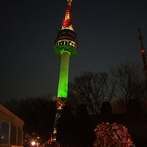 Martin na vrcholu Namsan (30.11.2018 18:09)