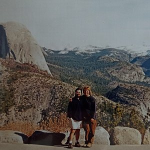 Bohumír Michal na vrcholu Glacier Point (16.11.2002)