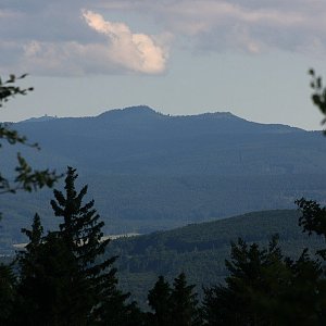 Bouřka na vrcholu Koráb JV / Špandava (10.7.2021 18:00)