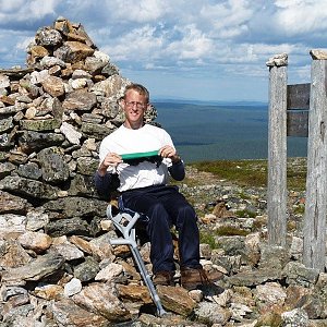 Mountainer na vrcholu Joenkielinen (7.8.2010 11:33)