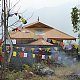 Mountainer na vrcholu Tashiding Temple Hill (7.2.2016 16:20)