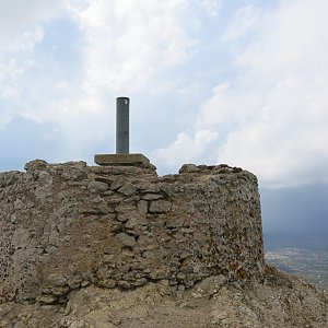 ZdenkaV na vrcholu Talaia d'Alcúdia (28.9.2016)