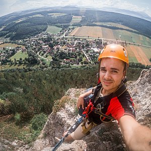 Tom Michna na vrcholu Türkensturz (27.6.2020 11:25)