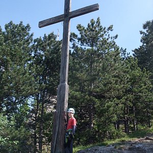 Ondra Horáček na vrcholu Türkensturz (27.5.2017 9:58)