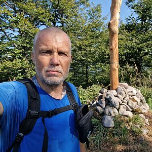 Rastislav Biarinec na vrcholu Smrečník (28.8.2024 10:05)