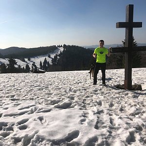 Pospa na vrcholu Veľký Javorník Z (23.3.2019 14:53)