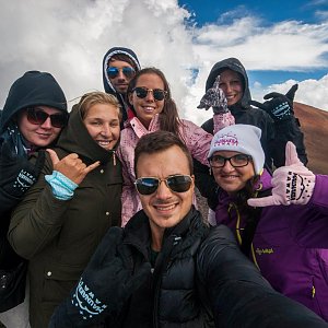 Tom Michna na vrcholu Mauna Kea  (24.9.2016 13:16)