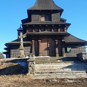 Peťulik na vrcholu Radhošť (28.3.2022 17:40)