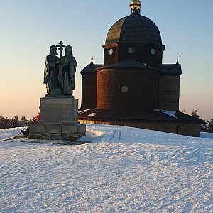 Peťulik na vrcholu Radhošť (28.2.2023 17:04)